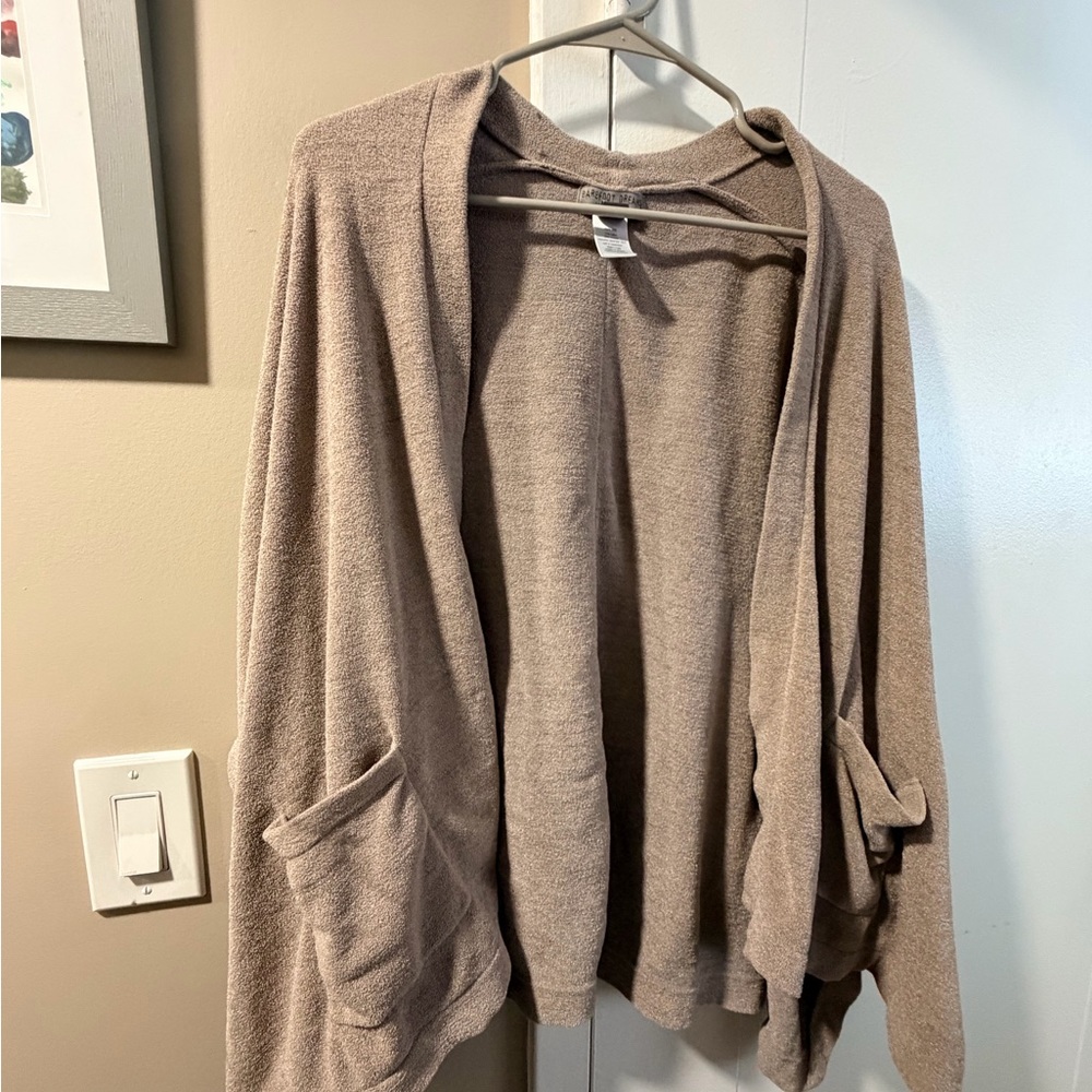 Barefoot Dreams Women's Cardigan - Taupe